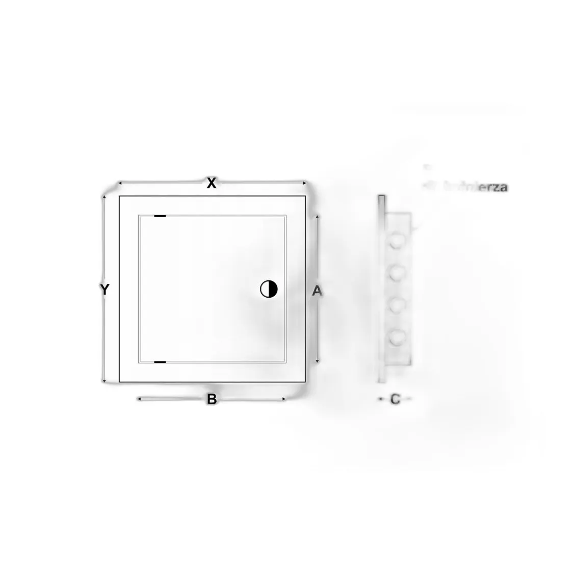 drzwiczki rewizyjne 20x25 kupić