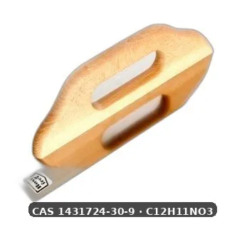 Paca Nierdzewna Gładka 280 Mm Z Uchwytem Drewniany — CAS 1431724-30-9 — C12H11NO3 — odczynnik chemiczny