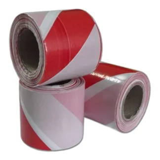 taśma ostrzegawcza biało — zdjęcie produktu