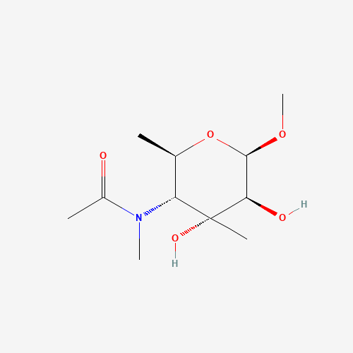 Szkielet 2D Masa szpachlowa, CAS 49754-59-8, wzór C11H21NO5